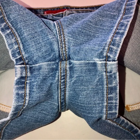 Vintage Levi’s SuperLow Stretch Denim Shorts (13 Junior) - Picture 13 of 15